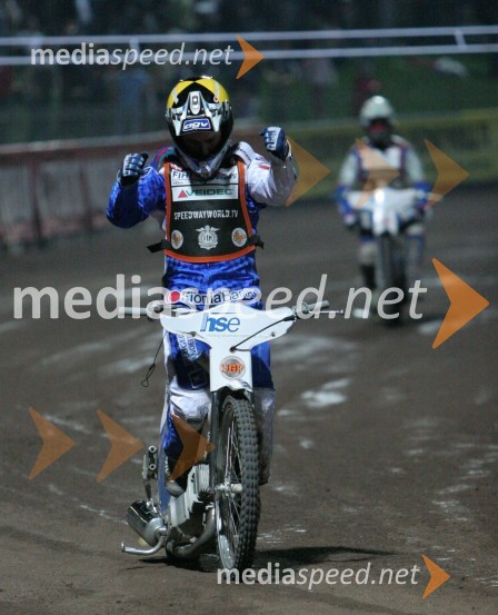 Nicki Pedersen (Danska)SPEEDWAY GRAND PRIX, VN Slovenije 2006, dirka
