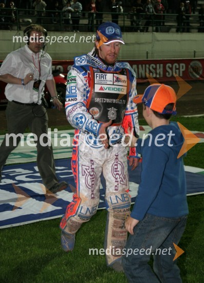 Jason Crump (Avstralija)SPEEDWAY GRAND PRIX, VN Slovenije 2006, dirka