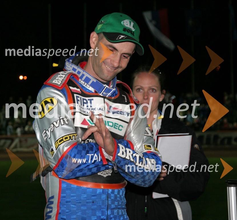 Tomasz Gollob (Poljska)SPEEDWAY GRAND PRIX, VN Slovenije 2006, dirka