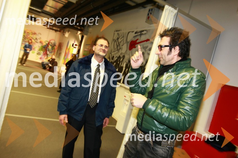 Varnostnik in Branko Đurić - Đuro, režiser in igralecEMA 2010, predizbor