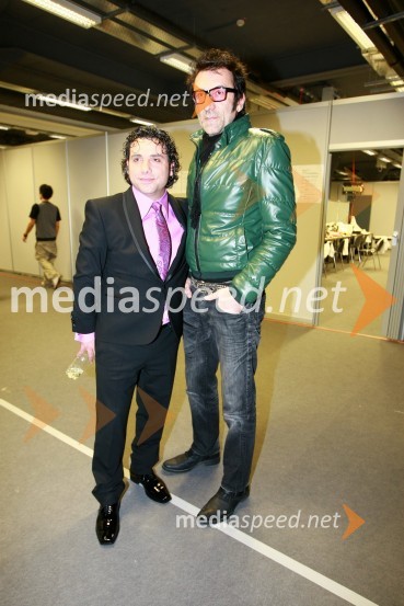 Jože Kontrec, član skupine Langa ter Branko Đurić - Đuro, režiser in igralecEMA 2010, predizbor