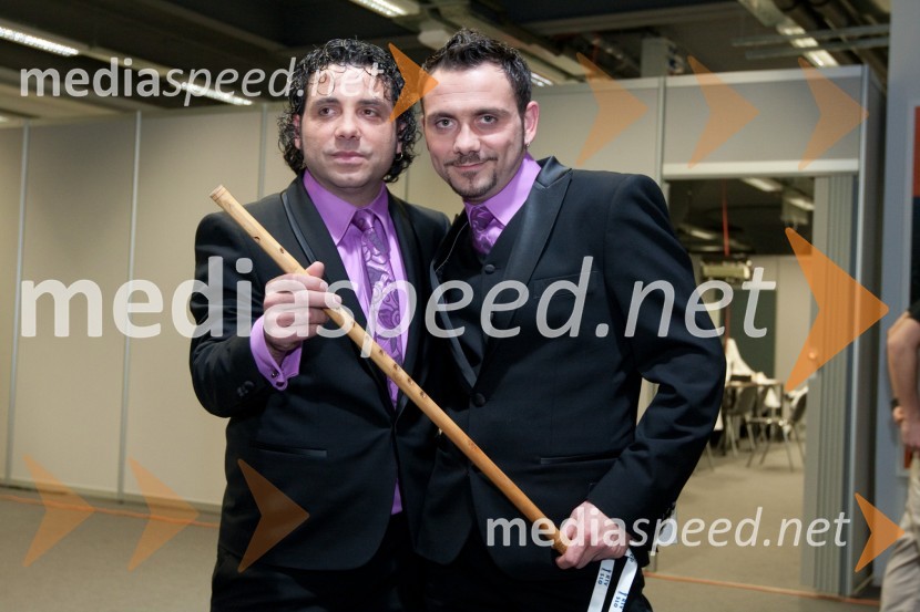 	Jože Kontrec in Mišo Kontrec, člana skupine LangaEMA 2010, predizbor