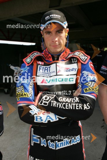 Niels Kristian Iversen (Danska)SPEEDWAY GRAND PRIX, VN Slovenije 2006, trening