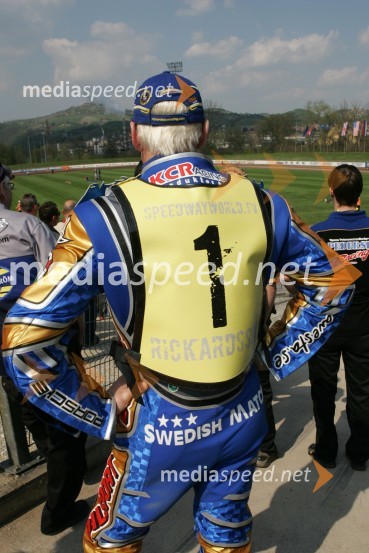 Tony Rickardsson (Švedska)SPEEDWAY GRAND PRIX, VN Slovenije 2006, trening
