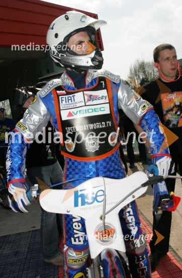 Tomasz Gollob (Poljska)SPEEDWAY GRAND PRIX, VN Slovenije 2006, trening