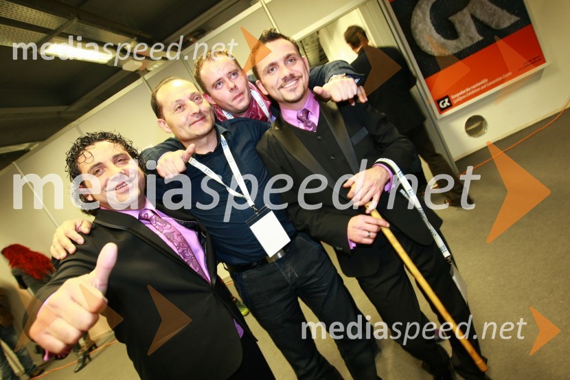 Jože Kontrec, član skupine Langa, ..., ... in Mišo Kontrec, član skupine LangaEMA 2010, predizbor