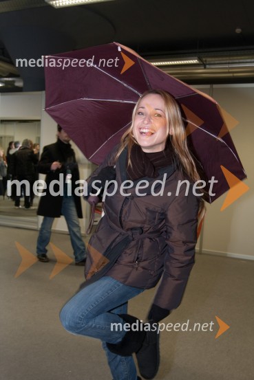 Tina Vrhovnik - Cavazza, vizažistkaEMA 2010, predizbor