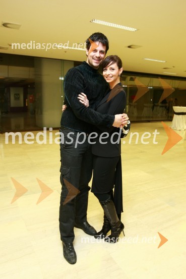 Žana Povše, pevka in Dani SalobirEMA 2010, predizbor