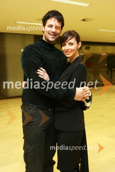 Žana Povše, pevka in Dani SalobirEMA 2010, predizbor