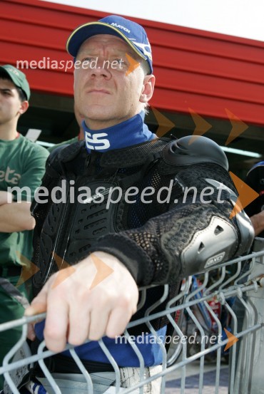 Tony Rickardsson (Švedska)SPEEDWAY GRAND PRIX, VN Slovenije 2006, trening