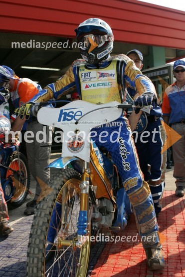 Tony Rickardsson (Švedska)SPEEDWAY GRAND PRIX, VN Slovenije 2006, trening