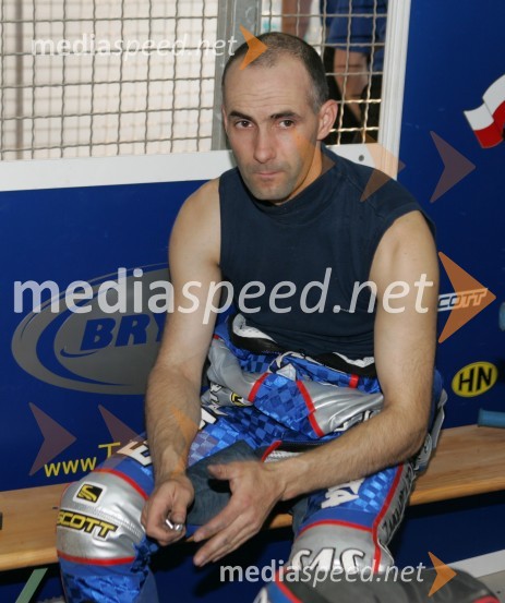 Tomasz Gollob (Poljska)SPEEDWAY GRAND PRIX, VN Slovenije 2006, trening