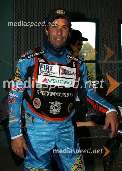 Greg Hancock (ZDA)SPEEDWAY GRAND PRIX, VN Slovenije 2006, trening