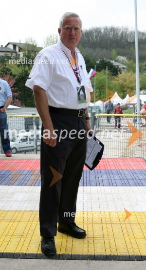 Phil Rising, pomočnik direktorja SGPSPEEDWAY GRAND PRIX, VN Slovenije 2006, trening
