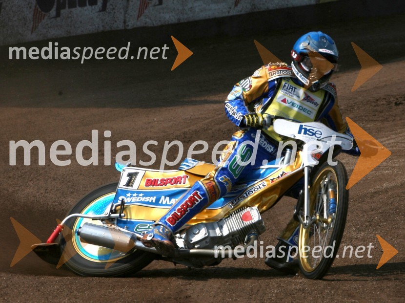 Tony Rickardsson (Švedska)SPEEDWAY GRAND PRIX, VN Slovenije 2006, trening