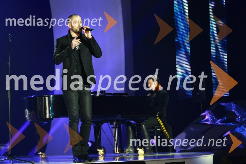 Ham, pevec in Gal Gjurin, glasbenikEMA 2010, finale