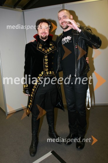 Gal Gjurin, glasbenik in Ham, pevecEMA 2010, finale