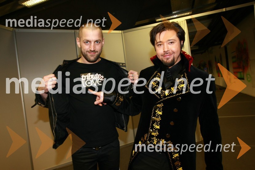 Gal Gjurin, glasbenik in Ham, pevecEMA 2010, finale