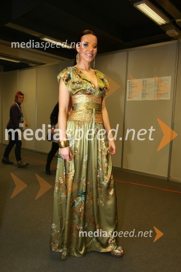 Lorella Flego, voditeljica finalnega večeraEMA 2010, finale