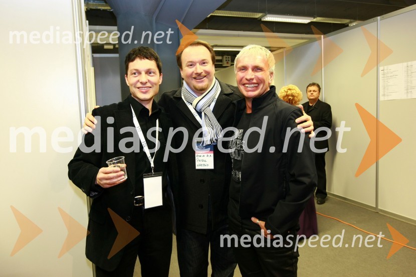 ..., Igor Jelen - Iggy, koreograf in lastnik plesnega studia Igen in  	Patrik Greblo, glasbenikEMA 2010, finale