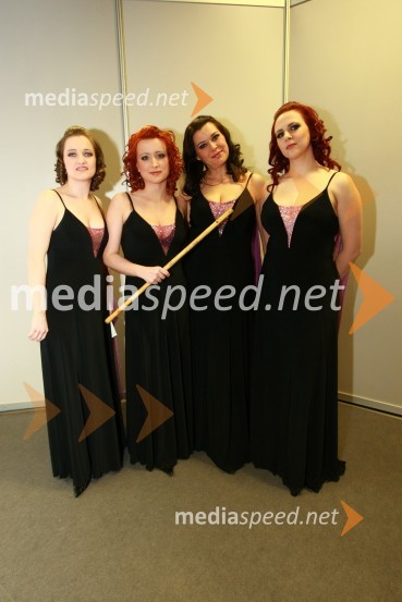 Spremljevalne pevke skupine LangaEMA 2010, finale