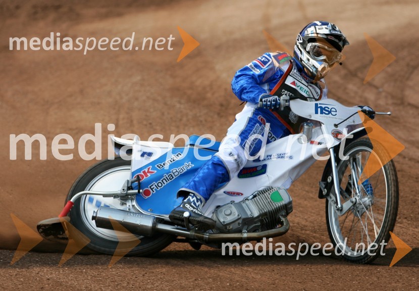 Nicki Pedersen (Danska)SPEEDWAY GRAND PRIX, VN Slovenije 2006, trening