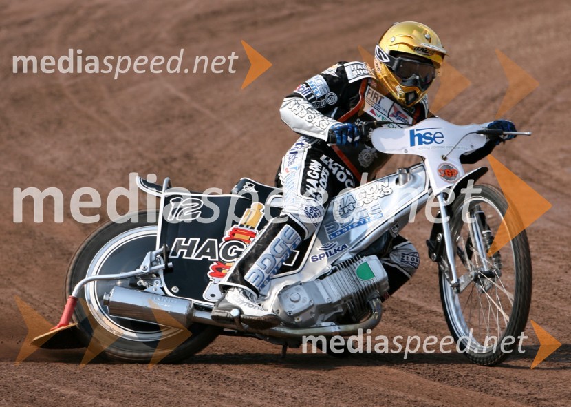 Lee Richardson (Velika Britanija)SPEEDWAY GRAND PRIX, VN Slovenije 2006, trening