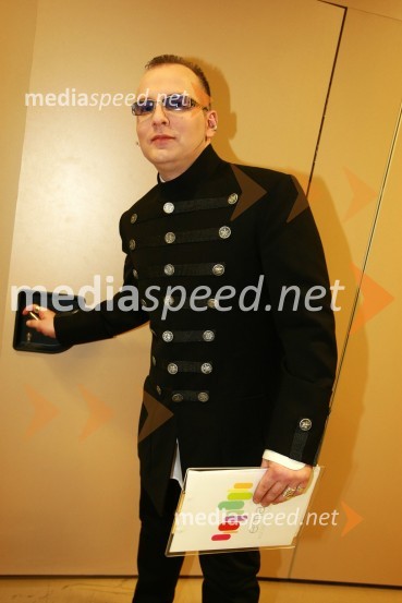 Andrea Flego, voditelj finalnega večera  	 
EMA 2010, finale