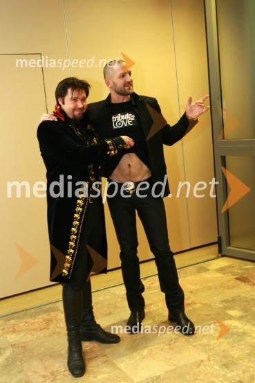 Gal Gjurin, glasbenik in Ham, pevecEMA 2010, finale