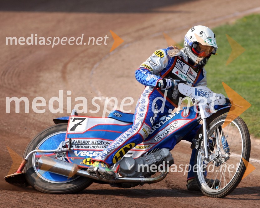 Tomasz Gollob (Poljska)SPEEDWAY GRAND PRIX, VN Slovenije 2006, trening
