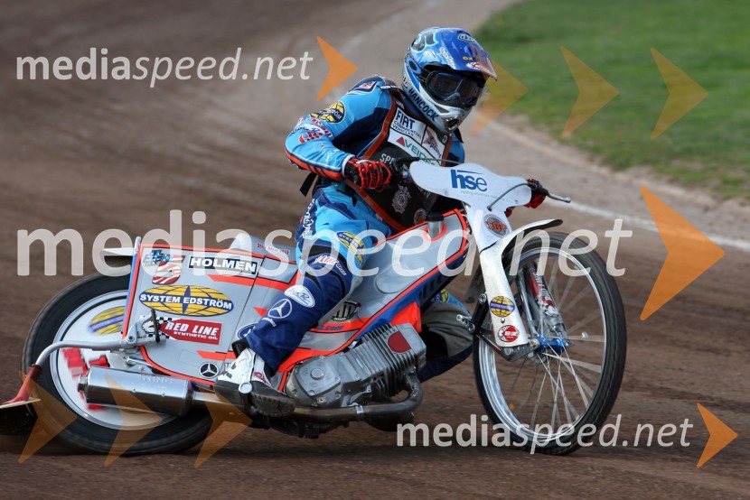 Greg Hancock (ZDA)SPEEDWAY GRAND PRIX, VN Slovenije 2006, trening