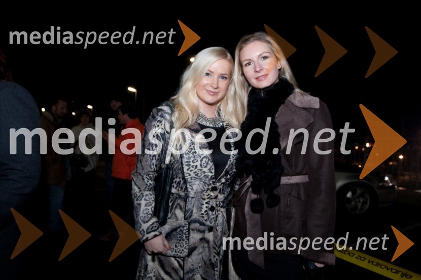 Danica Lovenjak, TV voditeljica in prijateljicaChris Rea, koncert