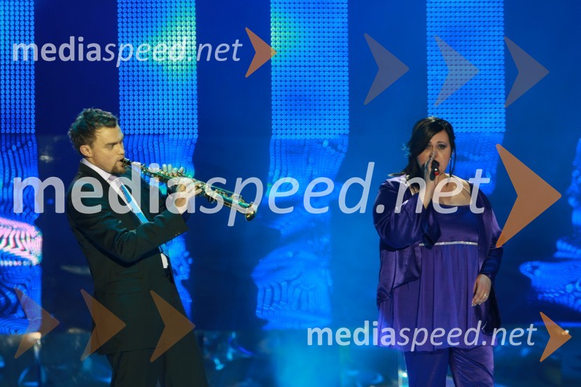 Tomaž Nedoh, pevec in Martina Feri, pevkaEMA 2010, predizbor