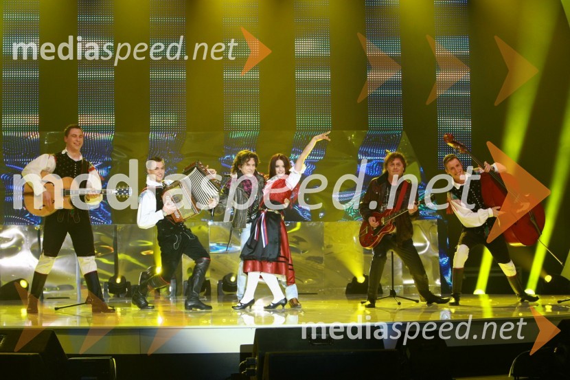 Ansambel Roka Žlindre in skupina KalamariEMA 2010, predizbor