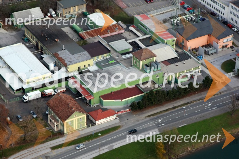 Košaki in Elektro MariborSlovenija iz zraka