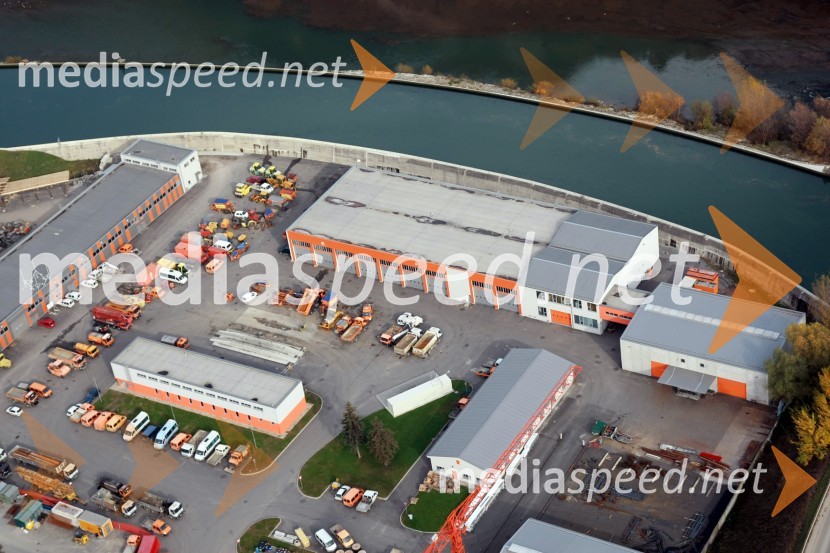 Cestno podjetje MariborSlovenija iz zraka