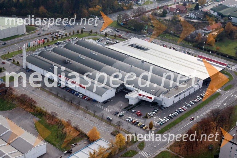 Mercator center Tržaška MariborSlovenija iz zraka