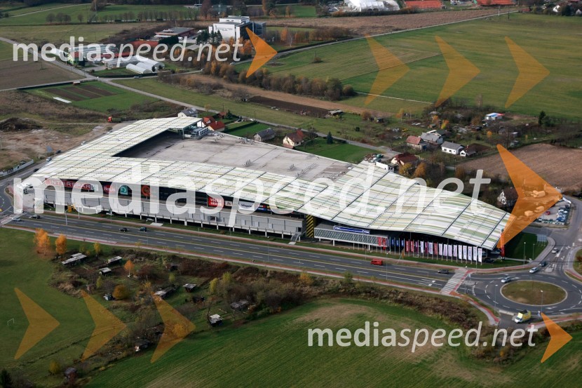 Trgovski center Qlandia MariborSlovenija iz zraka