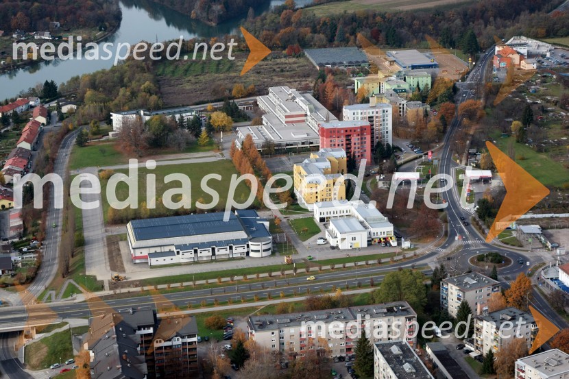 Univerzitetni športni center Leona Štuklja, ŠTUK Maribor, Pedagoška fakulteta Maribor, Študentski domovi, Lidl, Terme Maribor Fontana, Florina mariborSlovenija iz zraka