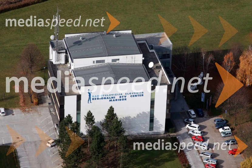 RTV Slovenija - Regionalni RTV center MariborSlovenija iz zraka