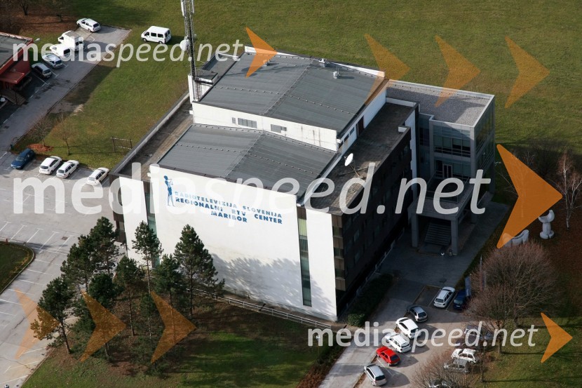 RTV Slovenija - Regionalni RTV center MariborSlovenija iz zraka