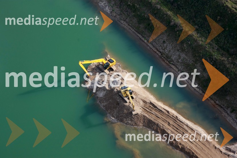 IGM Stavbar Maribor, kopanje gramozaSlovenija iz zraka