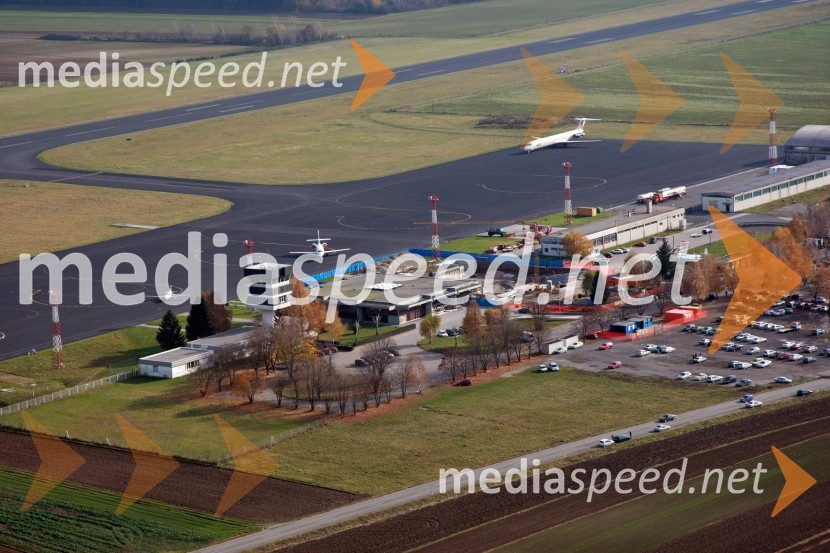 Letališče Edvarda Rusjana, Slivnica pri MariboruSlovenija iz zraka