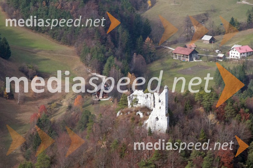 Zgodovinske ruševineSlovenija iz zraka