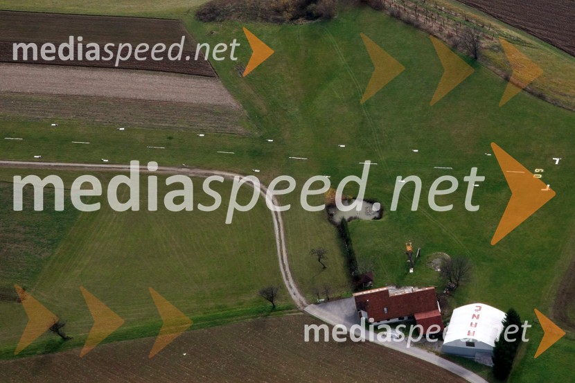 Letališče Ranč (Prekopa)Slovenija iz zraka