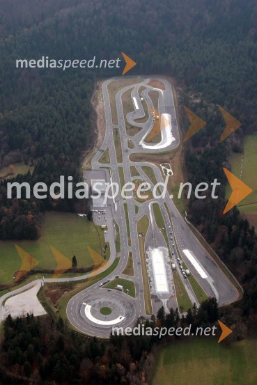 AMZS center varne vožnje VranskoSlovenija iz zraka