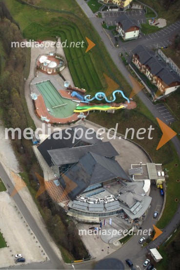 Terme Snovik, Tuhinjska dolinaSlovenija iz zraka