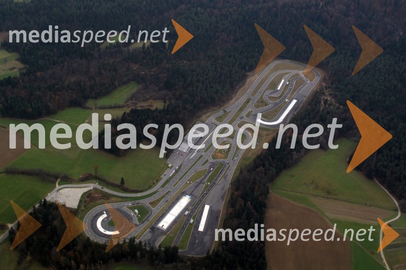 AMZS center varne vožnje VranskoSlovenija iz zraka