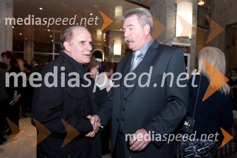 Milan Vodopivec, igralec in Branko Ličen, igralecStriček Vanja, premiera v SNG Nova Gorica