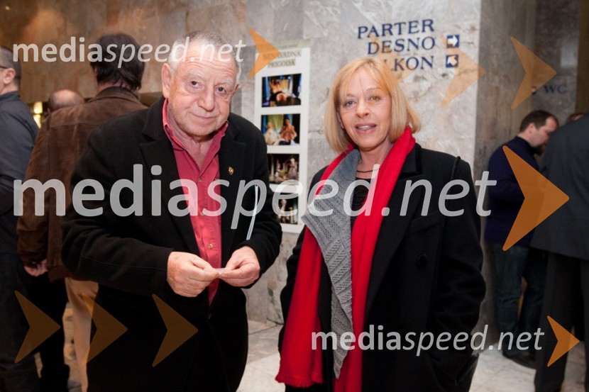 Dušan Jovanovič, režiser in Milena Zupančič, igralkaStriček Vanja, premiera v SNG Nova Gorica